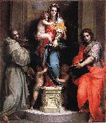 Andrea del Sarto The Madonna of the Harpies was Andrea major contribution to High Renaissance art. oil painting reproduction